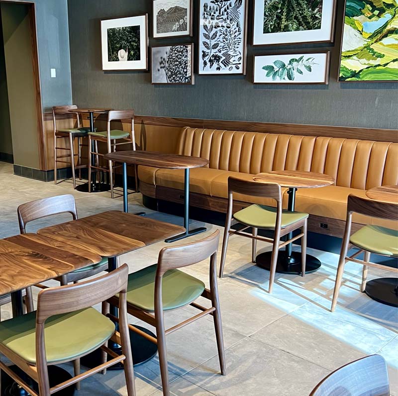 Custom Booths & Tables — Made to order · Cleveland