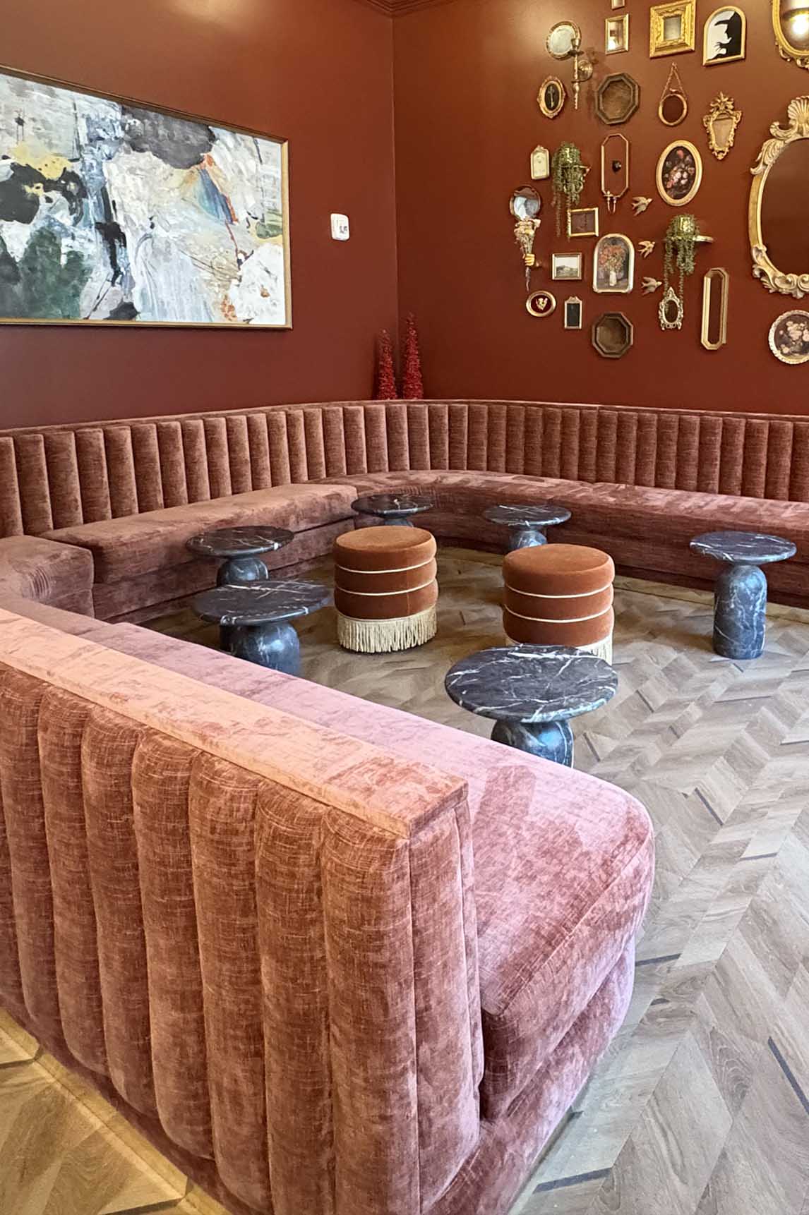 Encore Cocktail Bar — Commercial upholstery