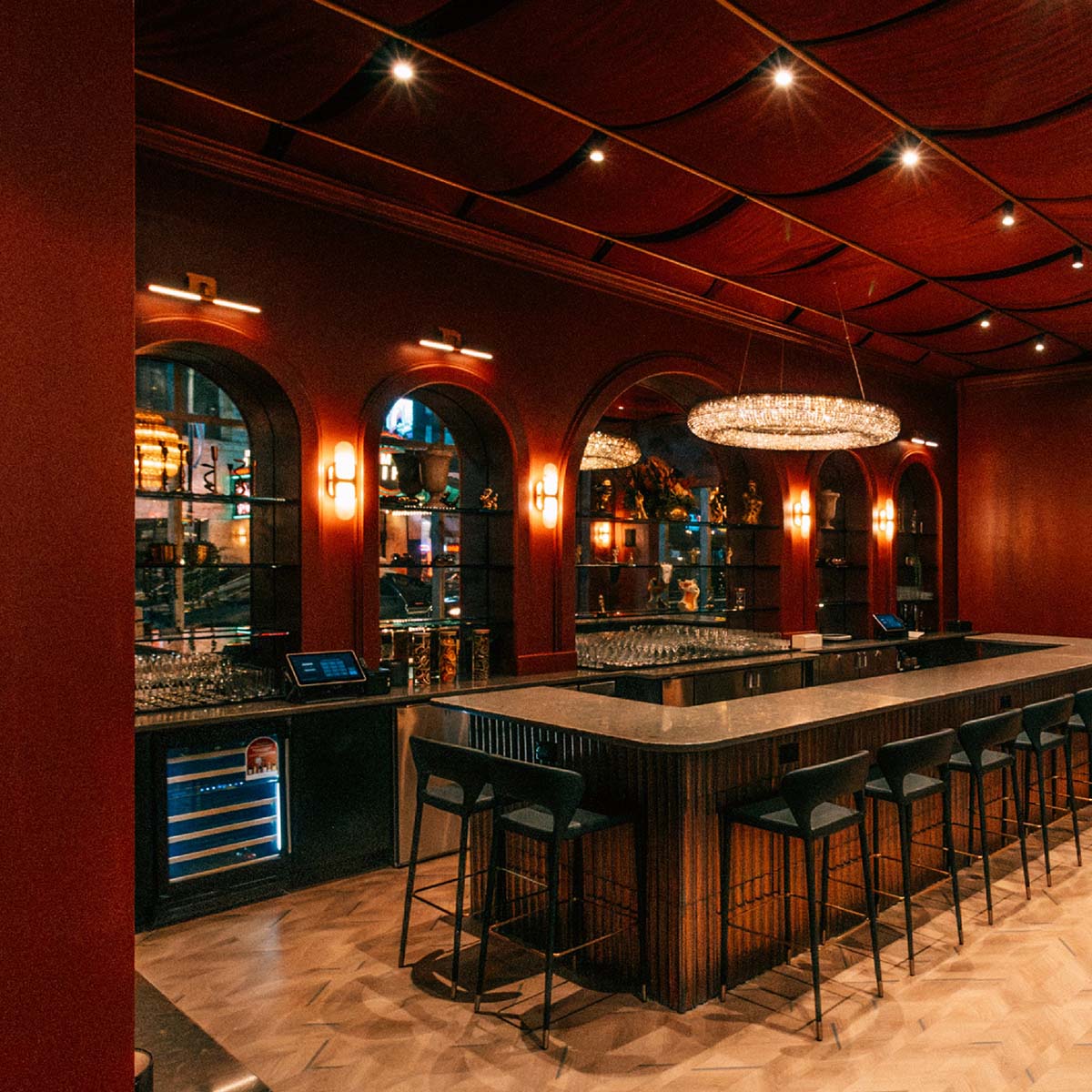Encore Cocktail Bar — Full buildout · Playhouse Square, Cleveland